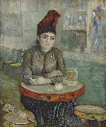 Vincent Van Gogh Agostina Segatori in Le tambourin Spain oil painting artist